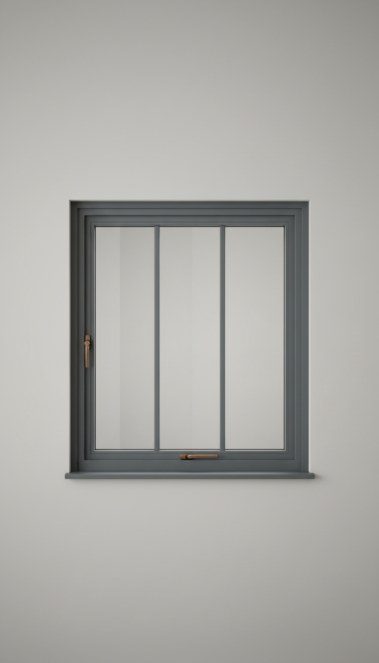 Triple-Glazed Aluminum Window
