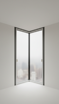 Slimline Corner Window Unit Custom Fit