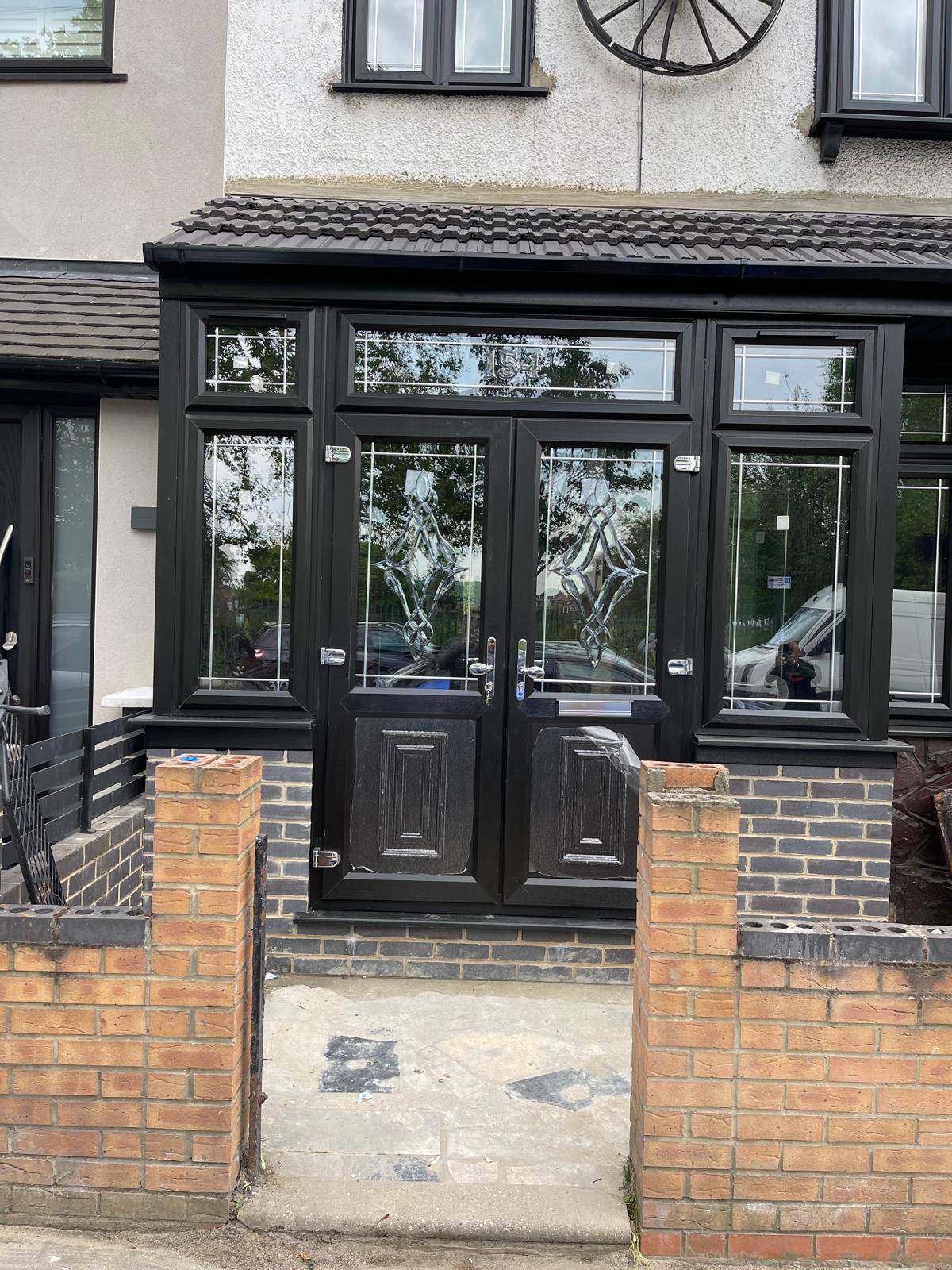 Finished made-to-measure uPVC project