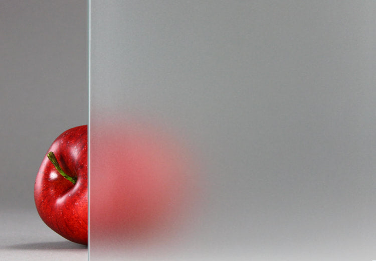 Satin obscure privacy glass sample